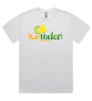 WHITE KUMELON BEVERAGE SHORT SLEEVE T-SHIRT L